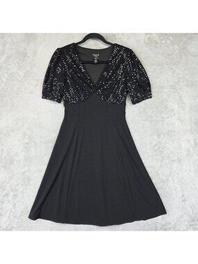 alexa b nites black dress Alden 907